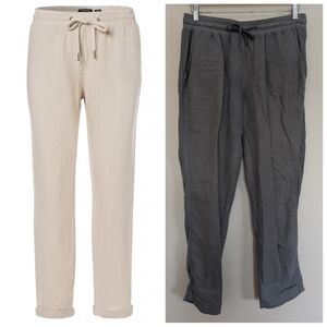 Olsen Lisa Linen Cotton Pant Small-medium 8 Green